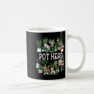 Plant Lover And Gardener_ Pot Head Succulent Short Coffee Mug