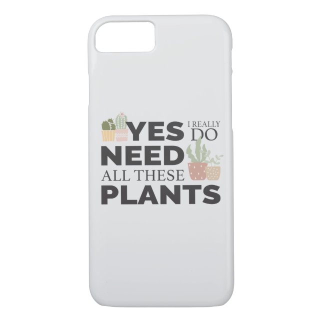 Plant lover Case-Mate iPhone case (Back)