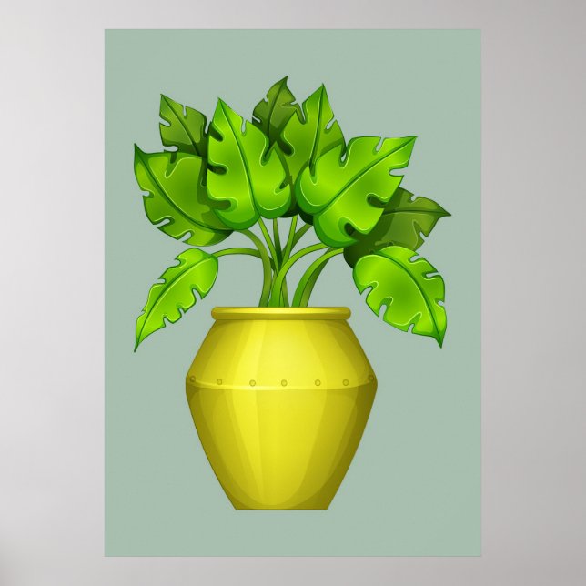 Plant Lover House Plant Poster (Front)