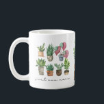 Plant Lover Just One More Plant with Name Coffee Mug<br><div class="desc">Perfect gift for plant lovers! Just One More Plant Mug with name. Check out Plants Lovers collection for more items!</div>
