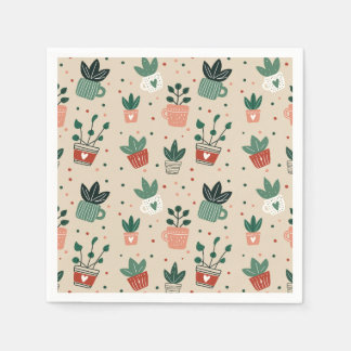 Plant Lover Paper Napkins