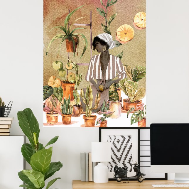 Plant Lover Poster (Home Office)