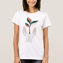 Plant Lover Shirt | Minimalist Earth Day Tee | Nat