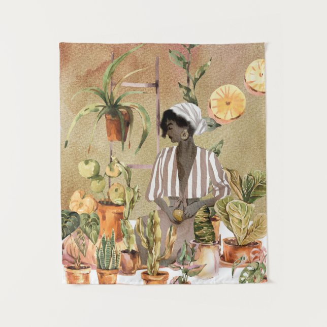 Plant Lover Tapestry (Front)