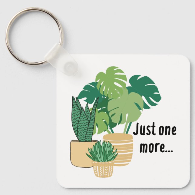 Plant Lover's Keychain (Front)