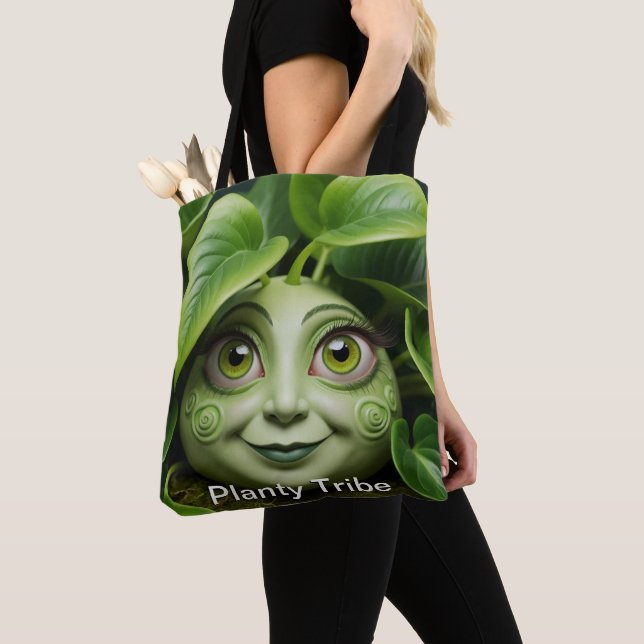 Plant Lovers Tote Bag (Close Up)