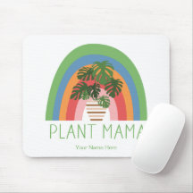 Plant Mama Boho Rainbow Garden Monstera Leaves