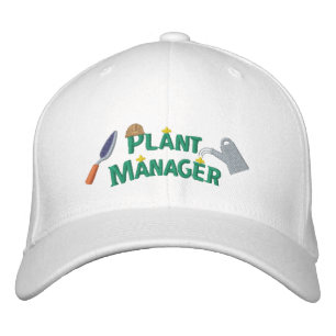 Plant Manager 2 Embroidered Hat