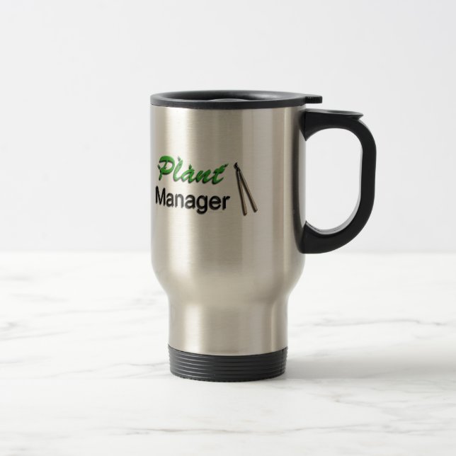 Plant Manager Garden Travel Mug (Right)