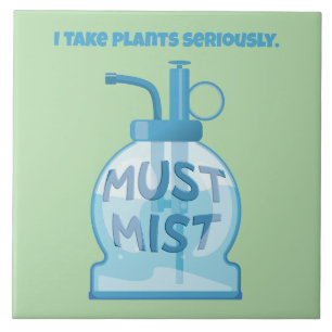 Plant mister misting pot plants tile