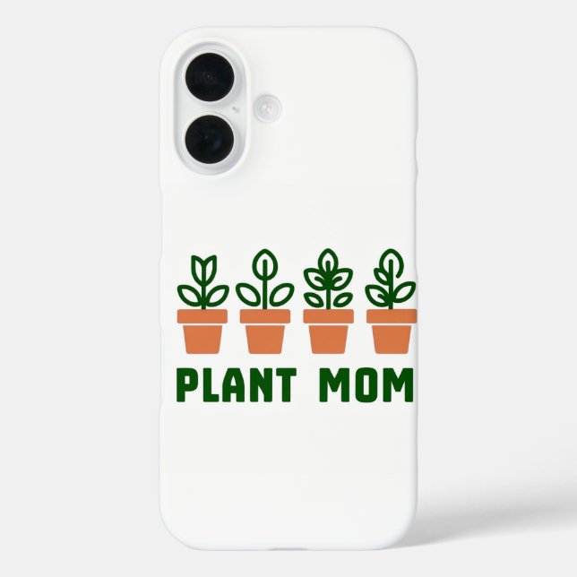 Plant Mum Case-Mate iPhone Case (Back)