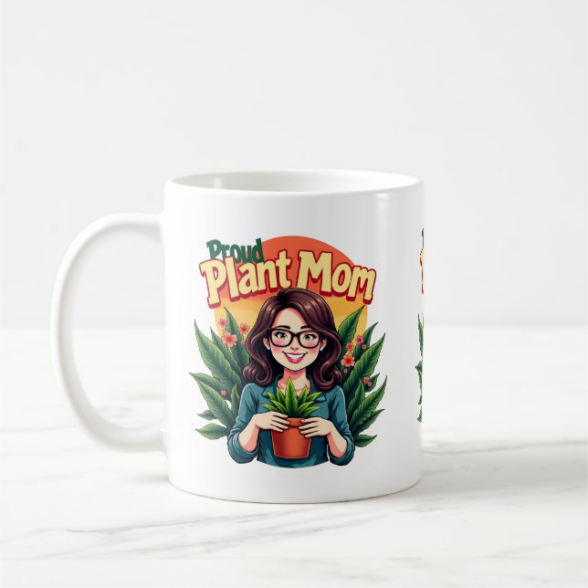 Plant Mum Coffee Mug (Left)