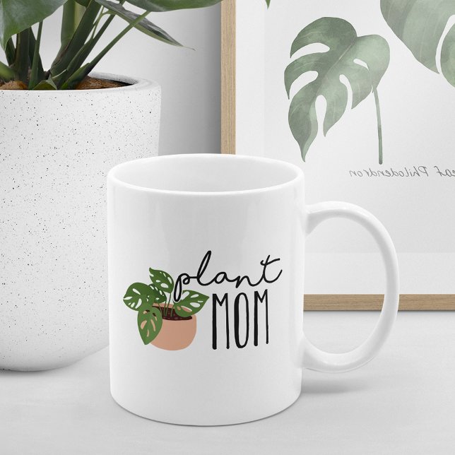 Plant Mum | Cute Plant Lover Coffee Mug (Creator Uploaded)