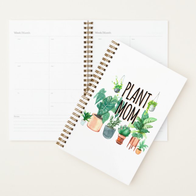 Plant Mum -Gardening, Planter Gift For Mum Planner (Display)