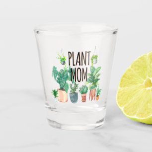 Plant Mum -Gardening, Planter Gift For Mum Shot Glass
