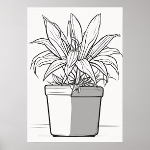 Plant Mum Indoor Gardening Succulents Green Thumb  Poster