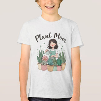 Plant Mum Kids Tri-Blend Shirt