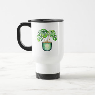 Plant Mum Monstera plant Travel Mug