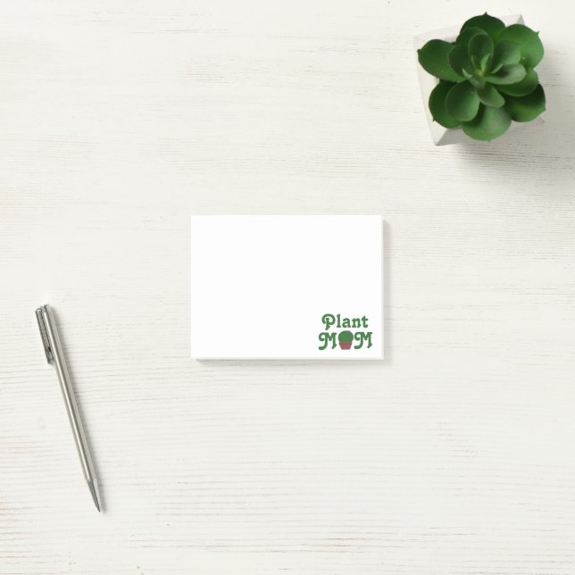 "Plant Mum"  Post-it Notes (Office)