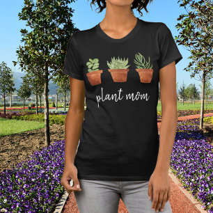 Plant Mum Succulents Terracotta Botanical T-Shirt