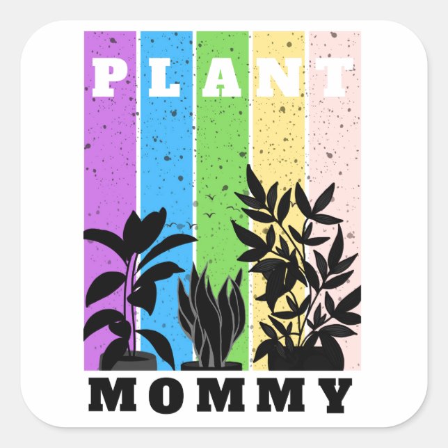 Plant Mummy Sticker (Front)