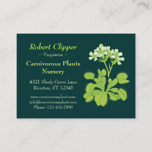 Plant Nursery Business Cards