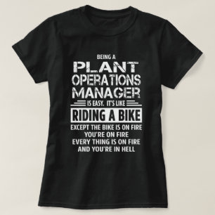 Plant Operations Manager T-Shirt
