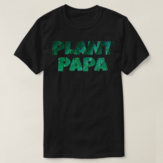 Plant Papa Funny Hobby Gardening Gifts Premium  T-Shirt (Design Front)