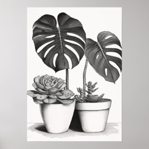 Plant Parent Gardening Indoor Plants Succulents Mo Poster