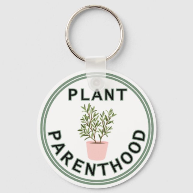 Plant Parenthood Keychain  (Back)