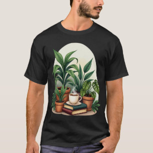 Plant Parents Cosy Reading Nook Houseplant Collect T-Shirt