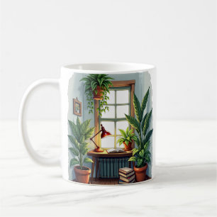 Plant Parents Reading Nook - Cosy Vibes Coffee Mug