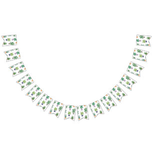 Plant pattern bunting 