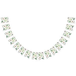 Plant pattern bunting