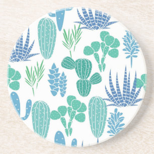 Plant pattern coaster