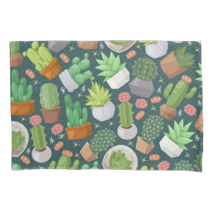 Plant pattern pillowcase