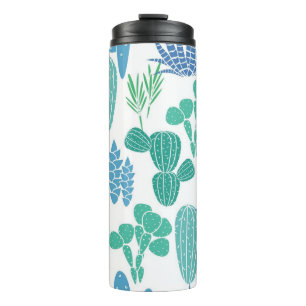 Plant pattern thermal tumbler