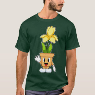 Plant pot Daffodil Flower T-Shirt