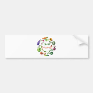 Plant-Powered Designs Bumper Sticker