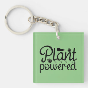 PLANT POWERED KEY RING