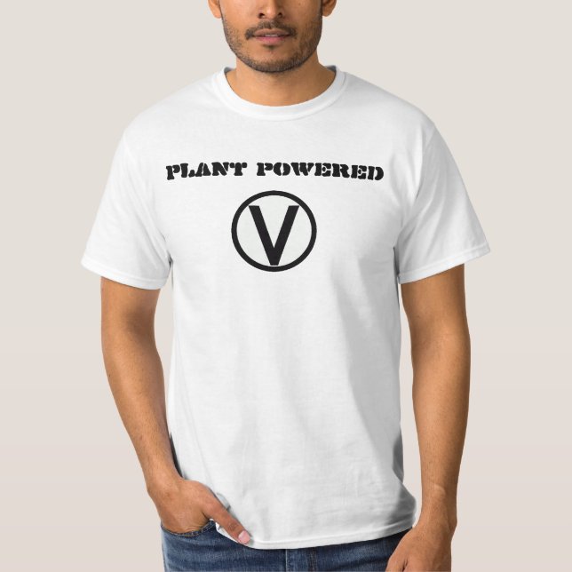 Plant Powered T-Shirt (Front)