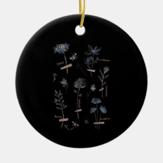 plant se wildflowers save bees botanical ceramic tree decoration