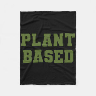 Plant Sed Diet Dino Vegan Vegetarian Nature Herbiv Fleece Blanket
