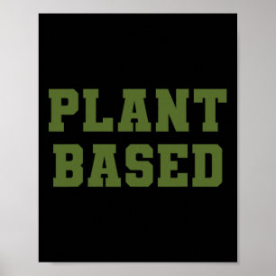 Plant Sed Diet Dino Vegan Vegetarian Nature Herbiv Poster