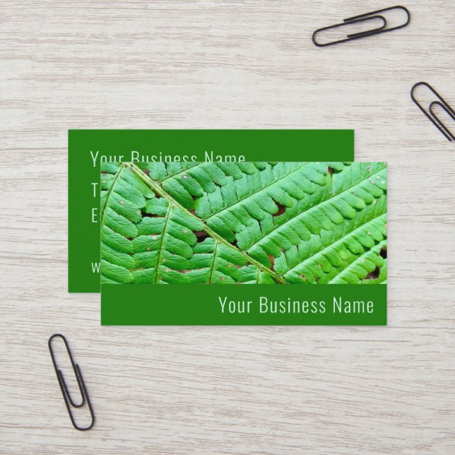 Plant Sitter Houseplant Plant Watering Business Card (Front/Back In Situ)
