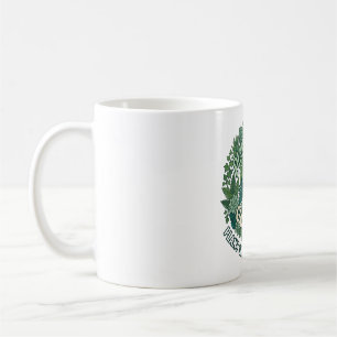 Plant Smiles Grow Hope Botanical Monstera Nature Coffee Mug