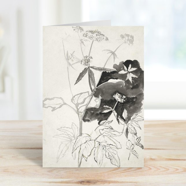 Plant Study | Carel Adolph Cachet Card (Creator Uploaded)