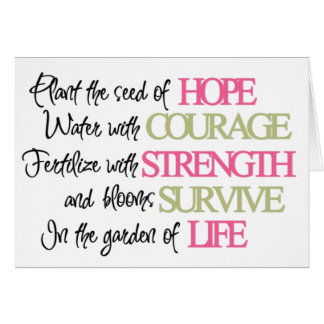 Plant the seed of HOPE