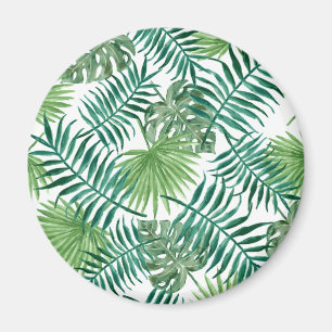 Plant Tropical Botanical Palm Leaf Magnet