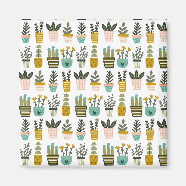 Plant Wall Art Magnet (Front)